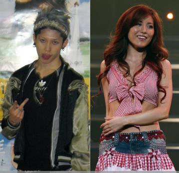 miyavi y melody. casados miyavi y melody.